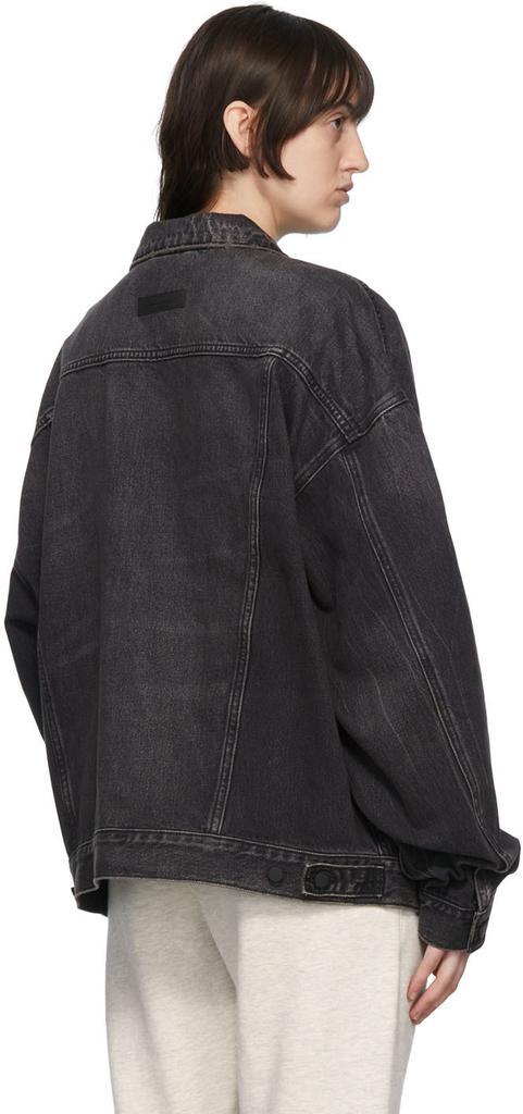 商品Essentials|女式黑色单宁牛仔衣,价格¥1458,第5张图片详细描述