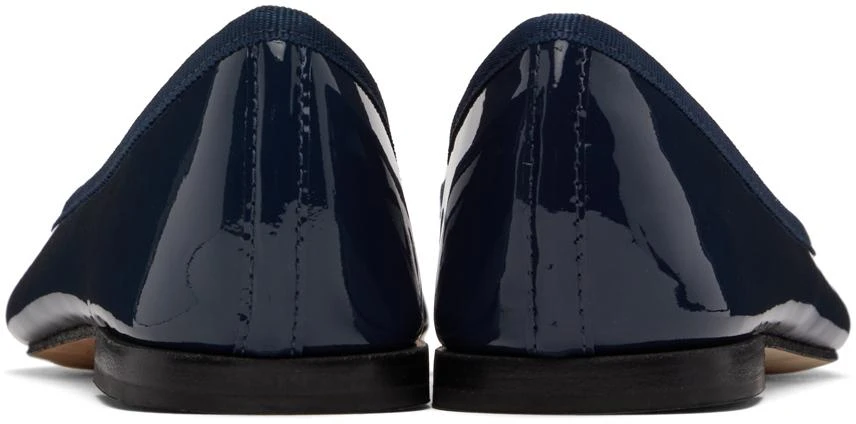 商品Repetto|Navy Patent Cendrillon Ballerina Flats,价格¥898,第2张图片详细描述