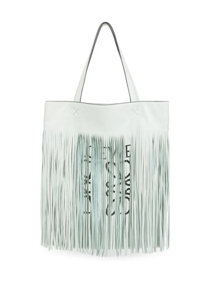 商品Loewe|X Paula's Ibiza Vertical Fringe Leather Tote,价格¥14034,第1张图片