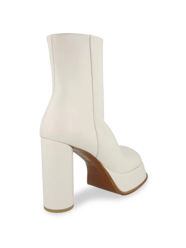 商品Ambush|100MM Square-Toe Leather Platform Boots,价格¥4097,第3张图片详细描述