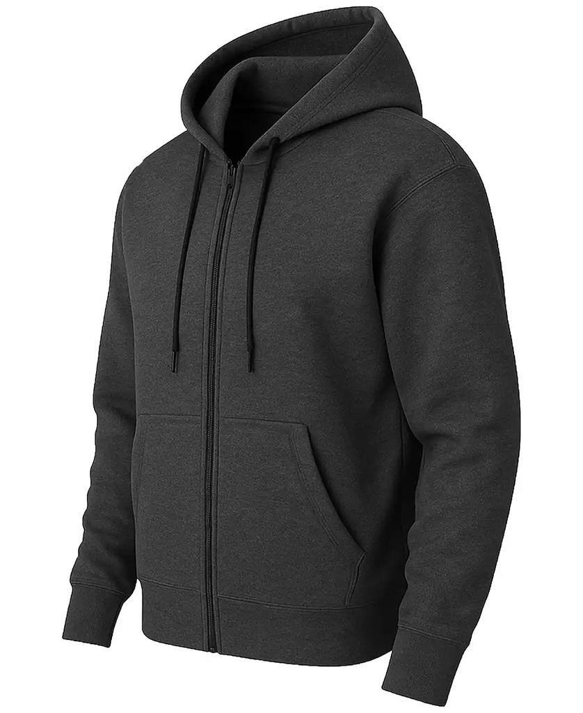 Men's Lined Full-Zip Hoodie, 3-Pack image 2