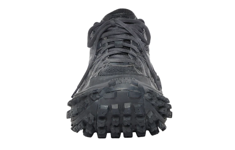 商品[国内直发] Balenciaga|巴黎世家 Defender 轮胎鞋 时尚复古做旧 防滑耐磨 低帮 老爹鞋 女款 黑,价格¥6321,第4张图片详细描述