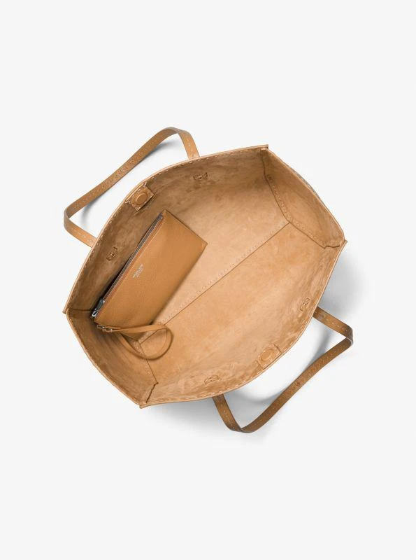 商品Michael Kors|Sharon Hand-Stitched Pebbled Leather Tote Bag,价格¥20536,第2张图片详细描述