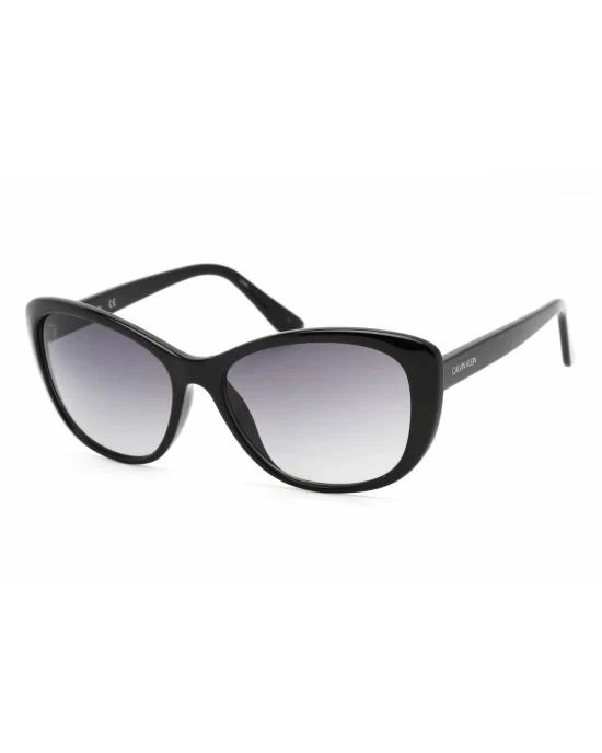 商品Calvin Klein|Grey Butterfly Ladies Sunglasses CK19560S 001 57,价格¥183,第1张图片