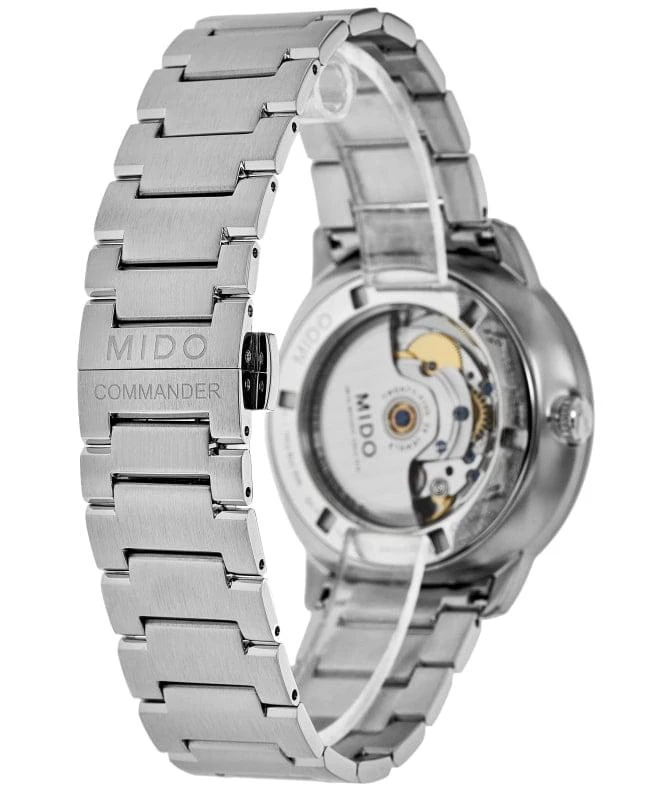 商品MIDO|Mido Commander Blue Dial Steel Men's Watch M021.431.11.041.00,价格¥7983,第4张图片详细描述