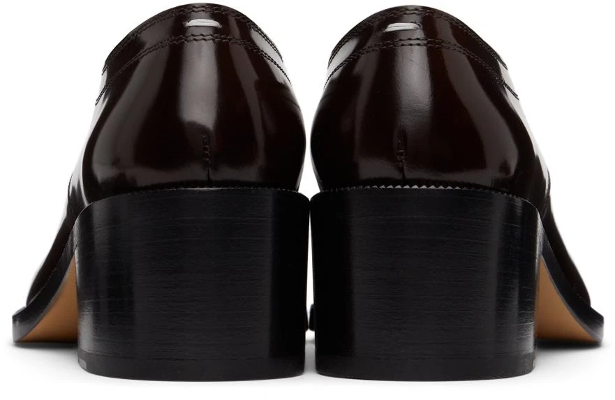 商品MAISON MARGIELA|Brown Tabi Lace-Up Heels,价格¥4163,第4张图片详细描述