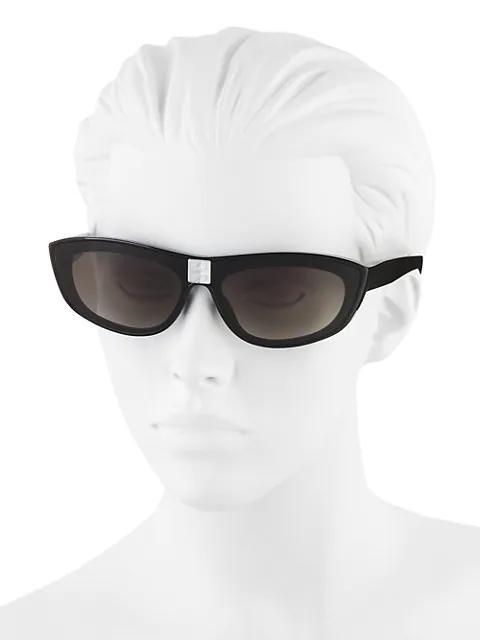 商品Givenchy|4Gem 146MM Oval Sunglasses,价格¥4505,第6张图片详细描述