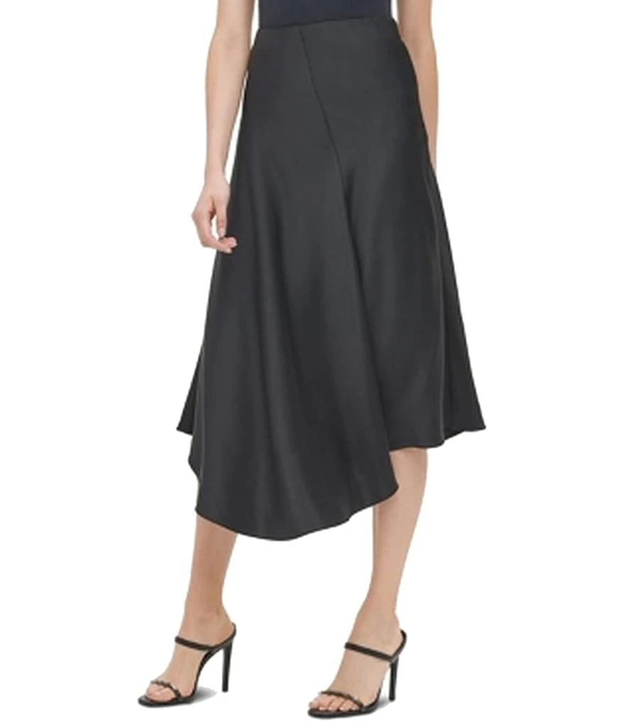 商品Calvin Klein|Women's Asymmetrical Hem Boot Skirt,价格¥665,第1张图片