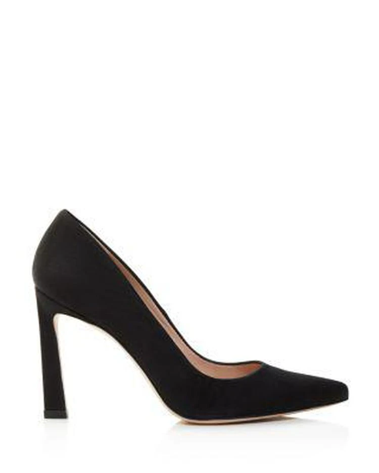 商品Stuart Weitzman|Women's Chicster Grosgrain Pointed Toe Pumps,价格¥1425,第2张图片详细描述