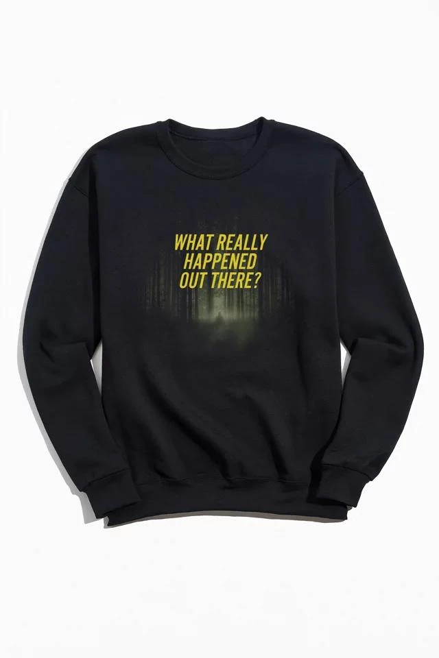 商品Urban Outfitters|Yellowjackets What Really Happened Out There Crew Neck Sweatshirt,价格¥468,第1张图片