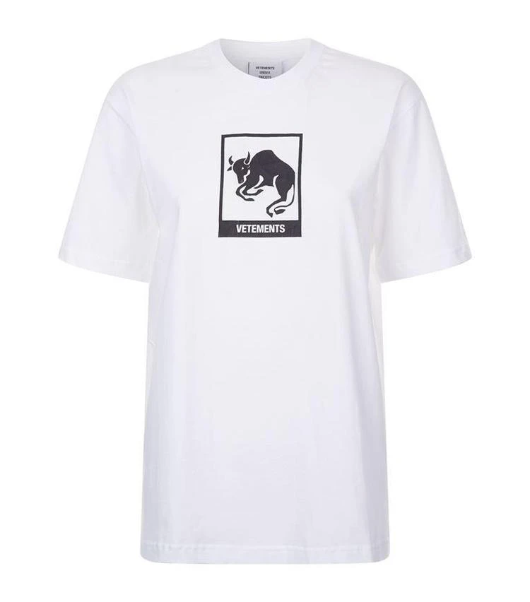 商品Vetements|金牛座星座印花T恤,价格¥520,第1张图片
