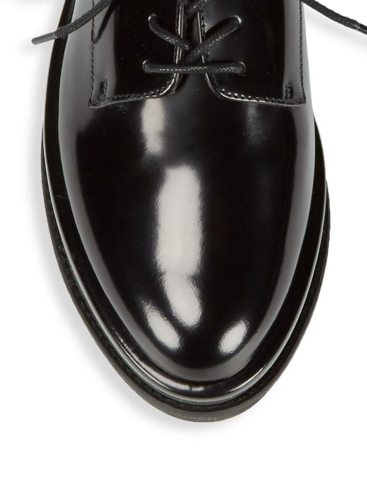 商品Stuart Weitzman|Kent Jetmir Leather Platform Derbys,价格¥789,第3张图片详细描述