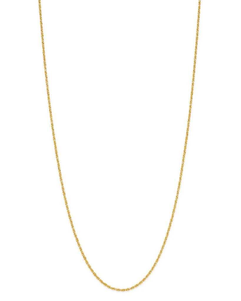 商品Bloomingdale's Fine Collection|Solid Rope Link Chain Necklace in 14K Yellow Gold - Exclusive,价格¥4871,第1张图片