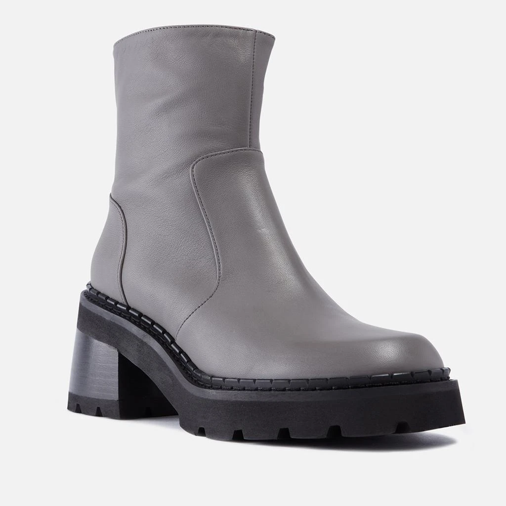 商品by FAR|BY FAR Norris Leather Heeled Ankle Boots,价格¥1687,第2张图片详细描述