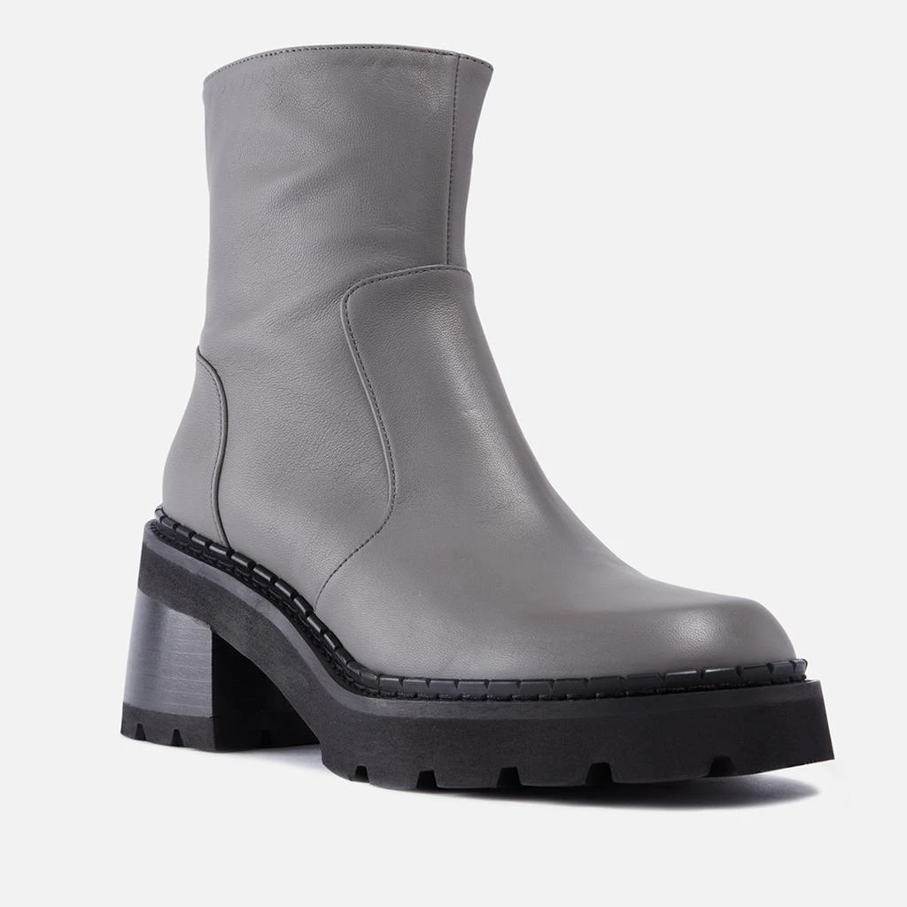 商品by FAR|BY FAR Norris Leather Heeled Ankle Boots,价格¥1366,第2张图片详细描述