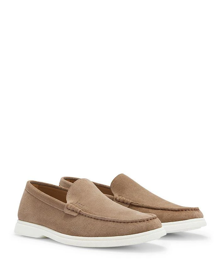 商品Hugo Boss|Men's Sienne Slip On Moc Toe Loafers,价格¥1490,第1张图片