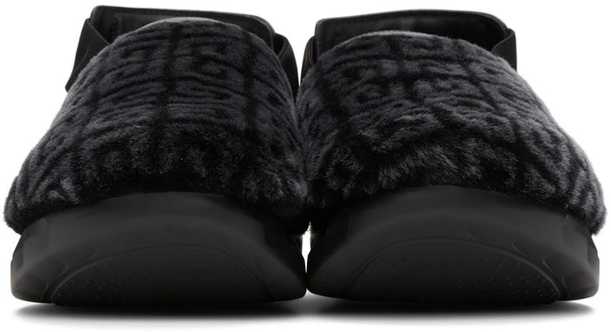 商品Givenchy|Black Shearling & Leather Marshmallow Loafers,价格¥3646,第2张图片详细描述