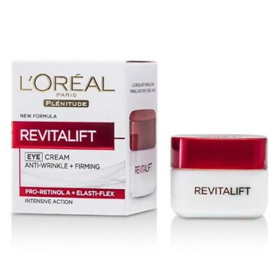 商品L'Oreal Paris|L'Oreal Revitalift Eye Cream Cream 0.5 oz Skin Care 5011408039757,价格¥112,第1张图片