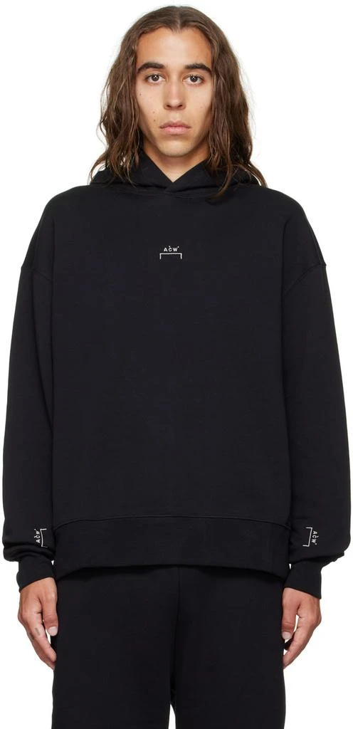 商品A-COLD-WALL*|Black Embroidered Hoodie,价格¥1459,第1张图片