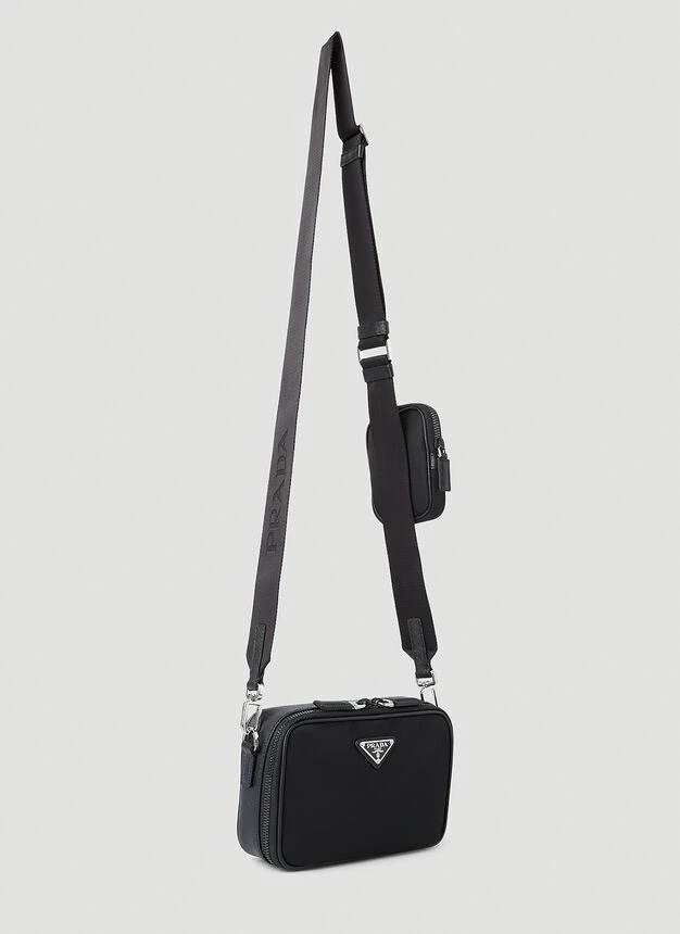 商品Prada|Re-Nylon Crossbody Bag in Black,价格¥17106,第2张图片详细描述