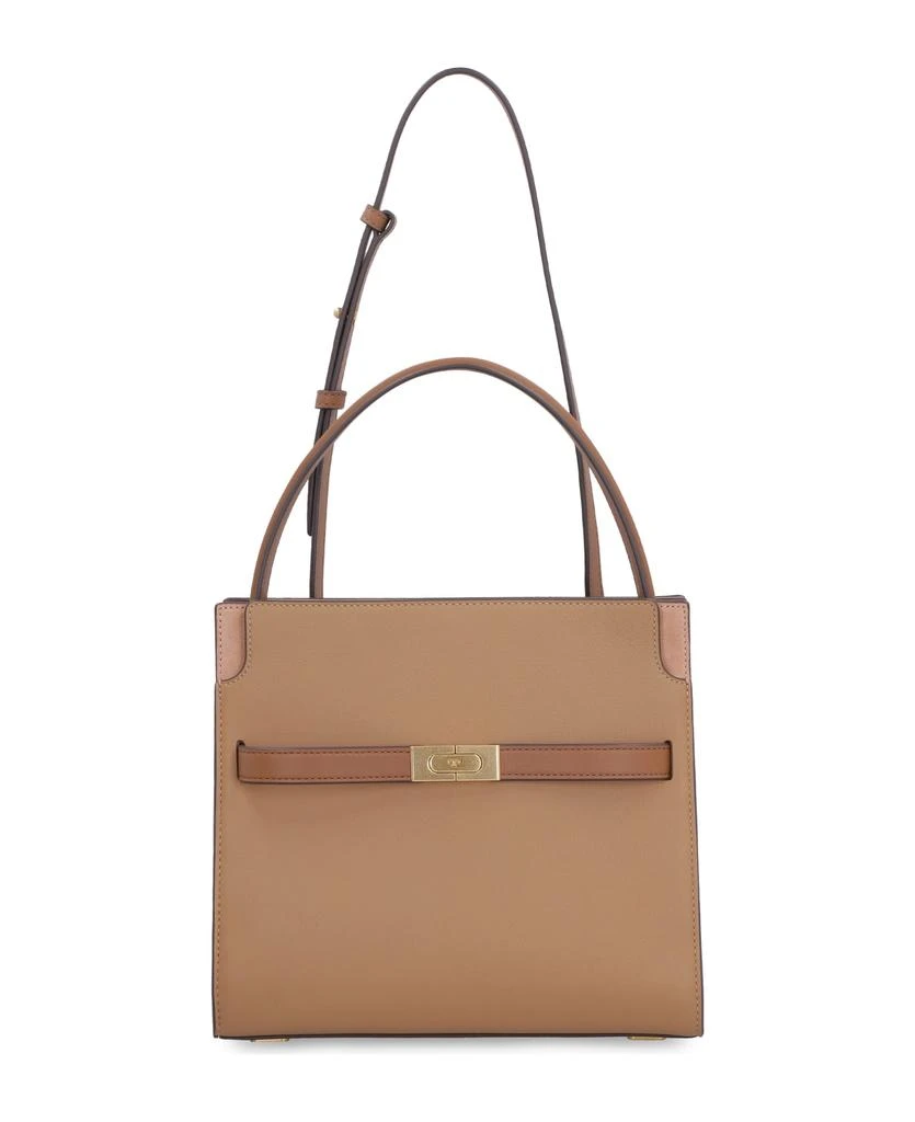 商品Tory Burch|Double Lee Radziwill Leather Bag,价格¥7663,第5张图片详细描述