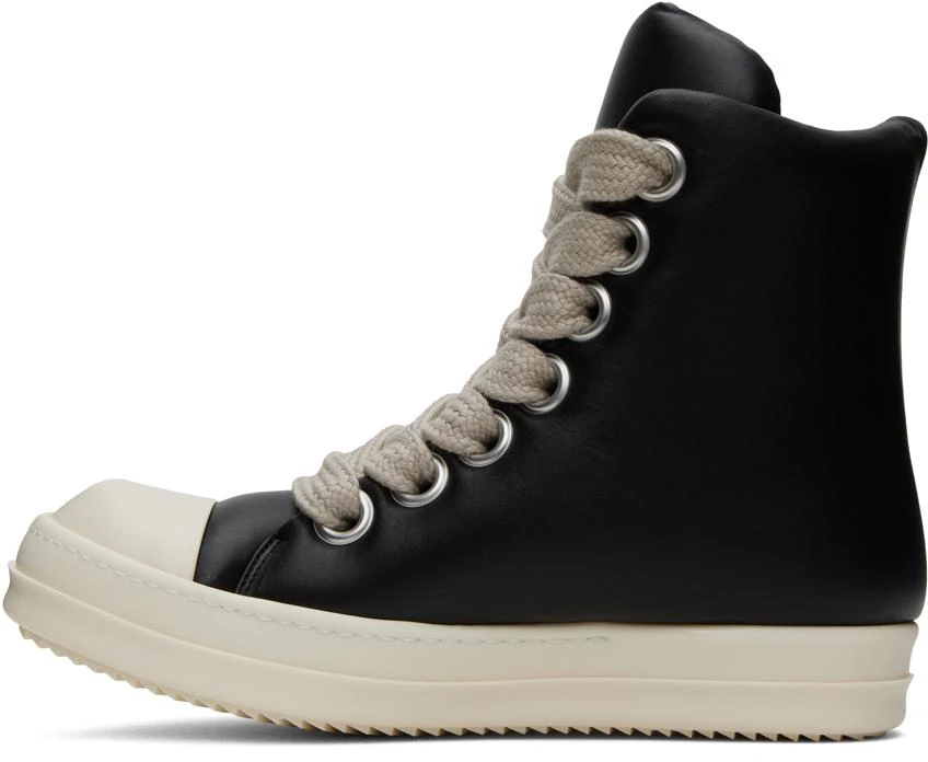 商品Rick Owens|Black Leather Sneakers,价格¥6386,第3张图片详细描述