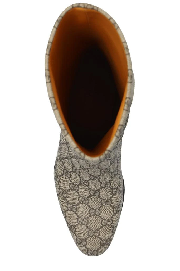 商品Gucci|Gucci Heeled Ankle Boots,价格¥6892,第4张图片详细描述