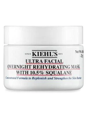 商品Kiehl's|Ultra Facial Overnight Hydrating Face Mask 10.5% Squalane,价格¥148,第1张图片