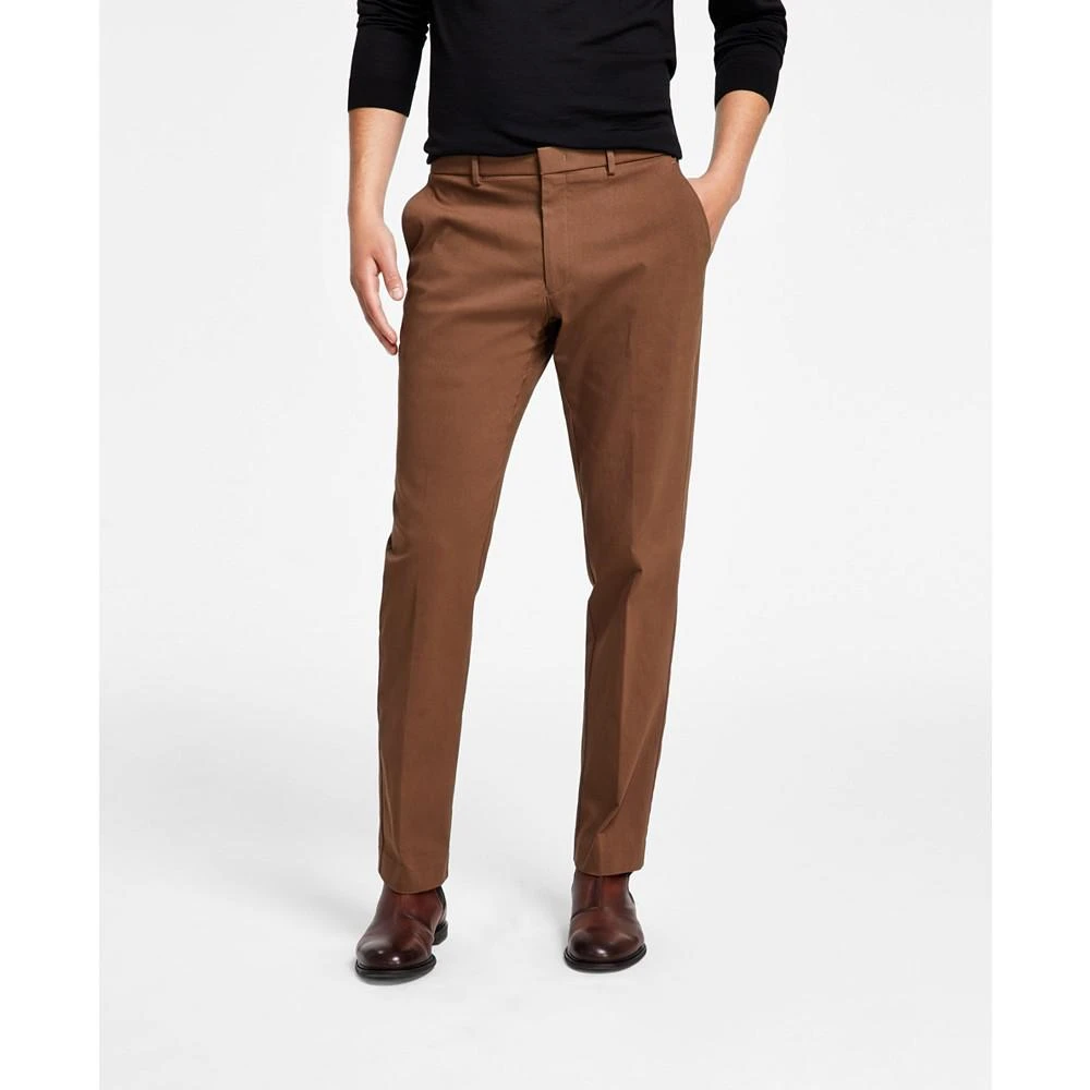 商品Tommy Hilfiger|Men's Modern-Fit TH Flex Stretch Solid Performance Pants,价格¥332,第2张图片详细描述