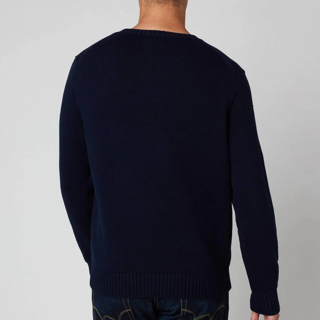 商品Ralph Lauren|Polo Ralph Lauren Men's Classic Jumper - Hunter Navy,价格¥890,第4张图片详细描述