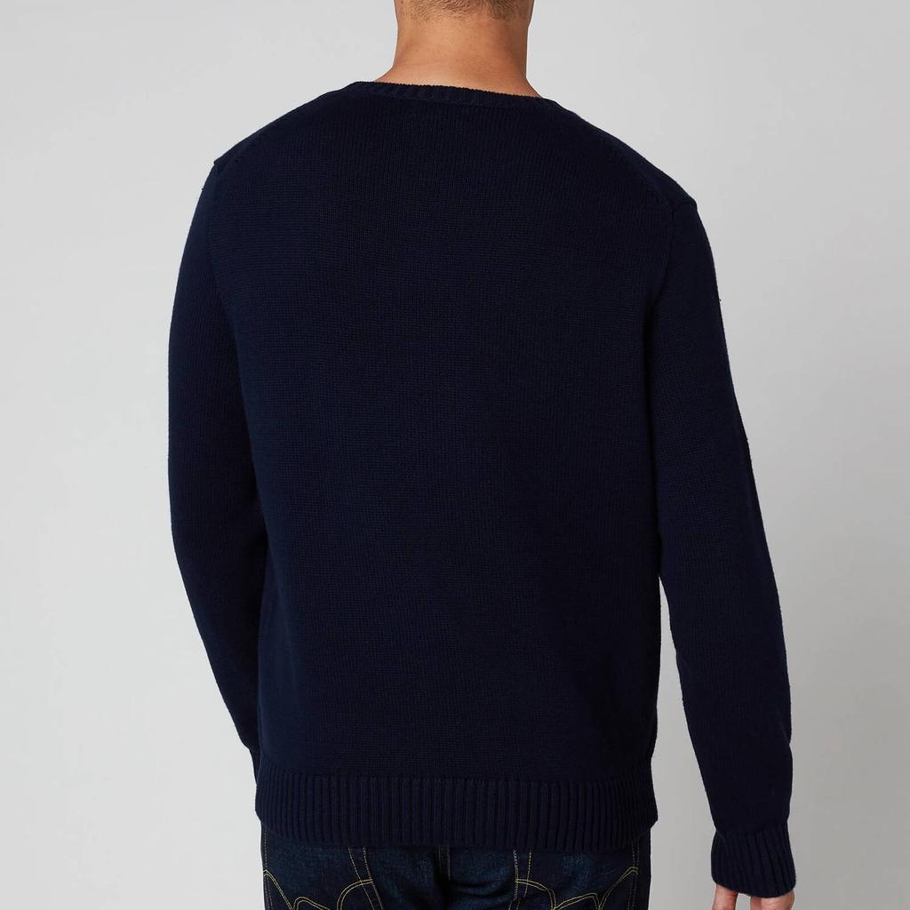 商品Ralph Lauren|Polo Ralph Lauren Men's Classic Jumper - Hunter Navy,价格¥1263,第6张图片详细描述