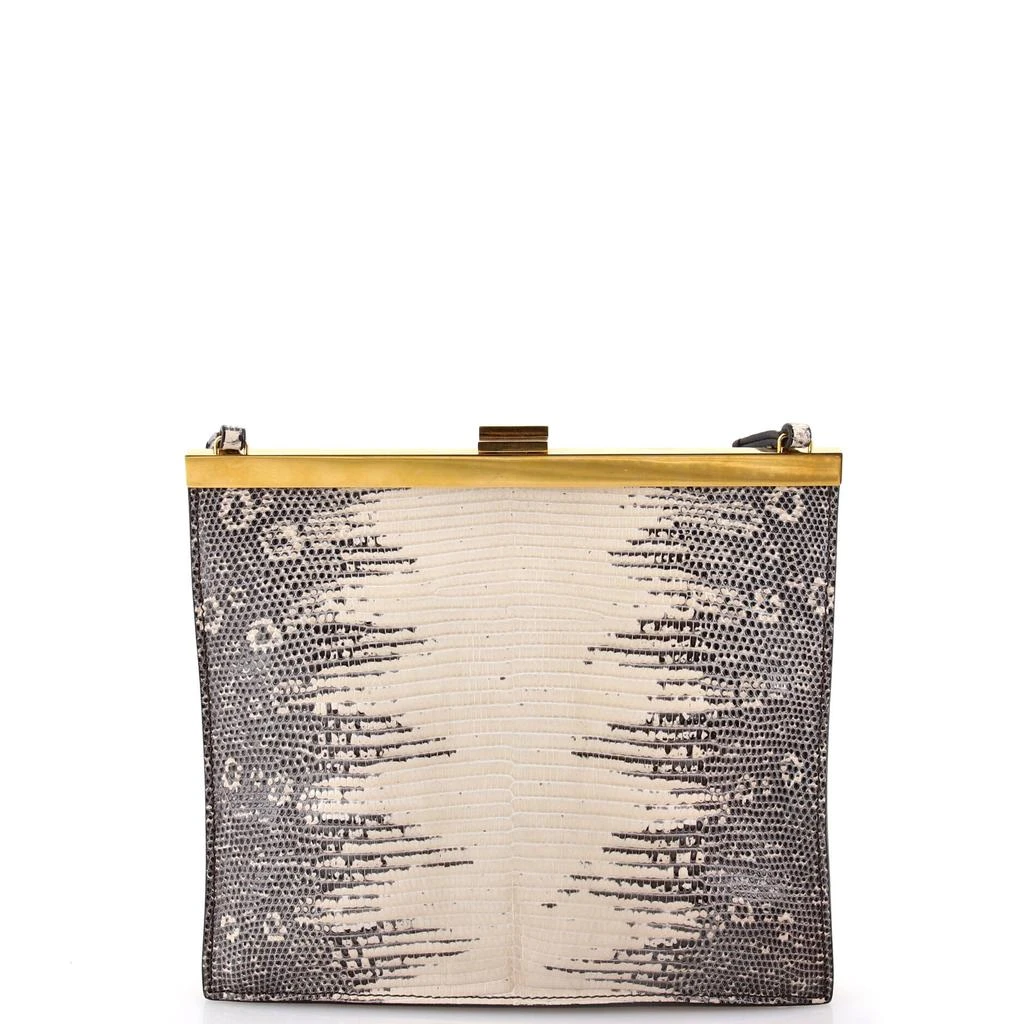商品[二手商品] Celine|Clasp Crossbody Bag Lizard Mini,价格¥13481,第2张图片详细描述
