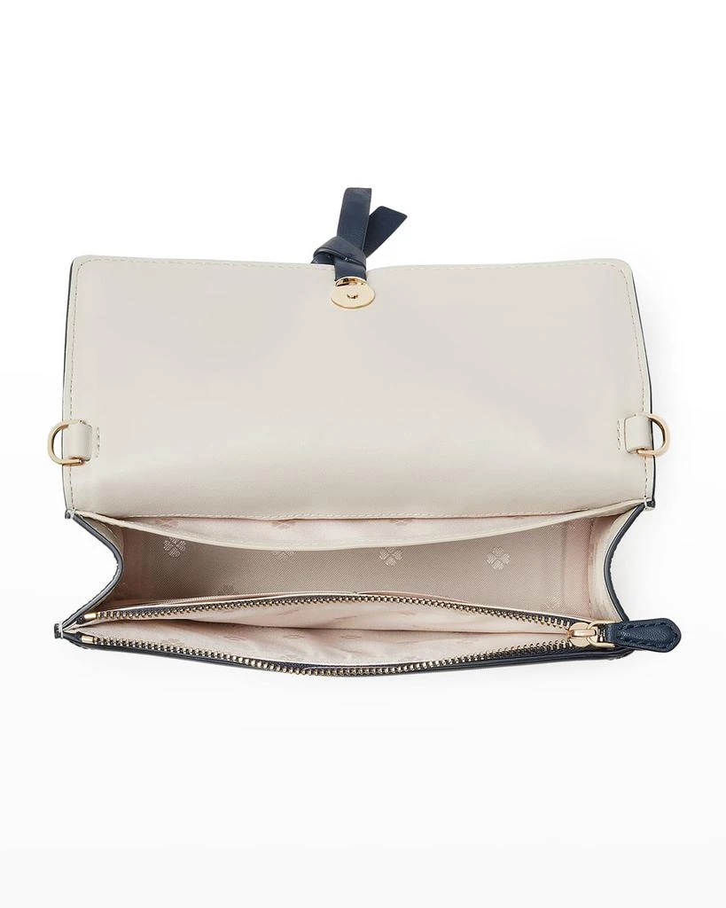 商品Kate Spade|knott woven leather flap crossbody bag,价格¥1130,第3张图片详细描述