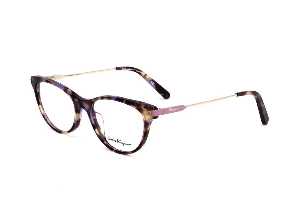 商品Salvatore Ferragamo|Salvatore Ferragamo Eyewear Oval-Frame Glasses,价格¥976,第2张图片详细描述