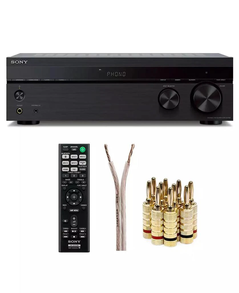 商品SONY|STRDH190 2-ch Stereo Receiver with Phono Inputs and Bluetooth bundle,价格¥1656,第1张图片