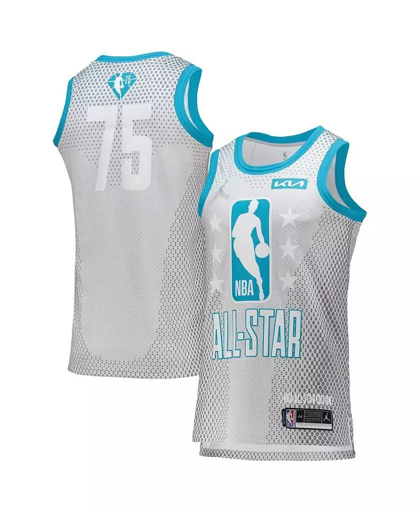 商品NIKE|Men's White 2022 NBA All-Star Game 75th Anniversary Swingman Jersey,价格¥716,第1张图片