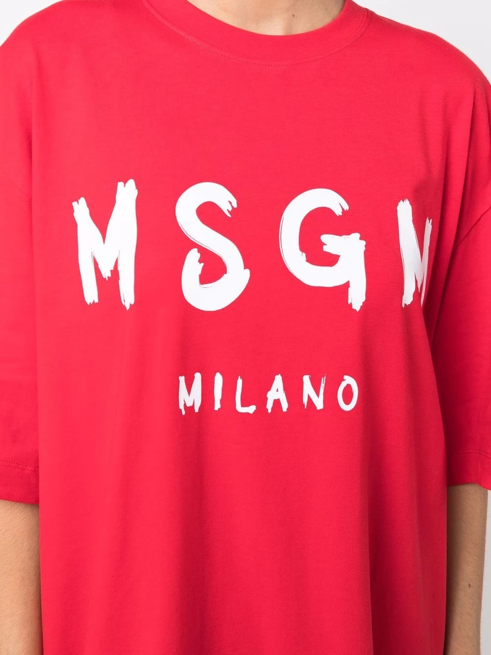 商品【商品预售7天】 MSGM|MSGM 女士休闲套装 2000MDA51020000218 红色,价格¥669,第4张图片详细描述