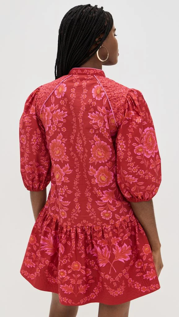 商品Farm Rio|Olivia Red Mini Dress,价格¥1491,第2张图片详细描述