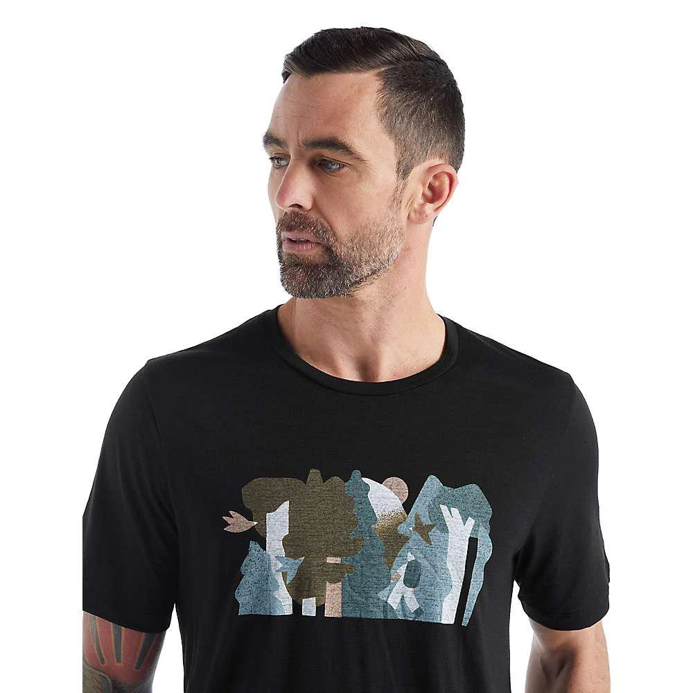 商品Icebreaker|Men's Tech Lite II SS Tee - Forest Wall,价格¥345,第4张图片详细描述