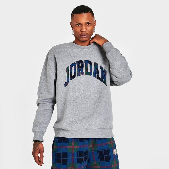 商品Jordan|Men's Jordan Essential Holiday Fleece Crewneck Sweatshirt,价格¥510,第5张图片详细描述