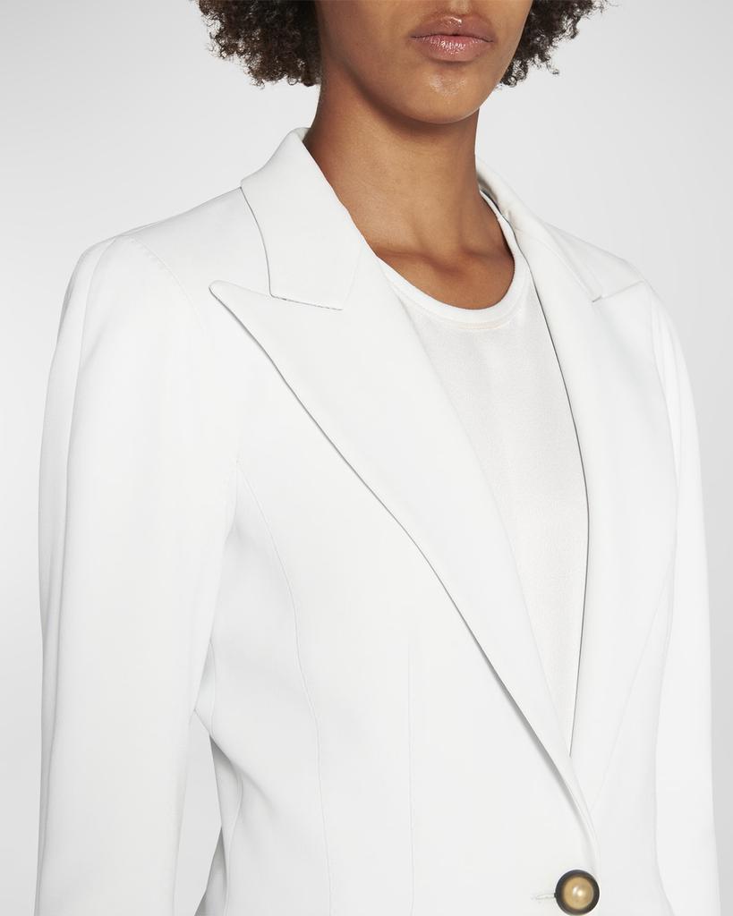 商品Giorgio Armani|Viscose Cady Single-Breasted Blazer,价格¥18567,第7张图片详细描述