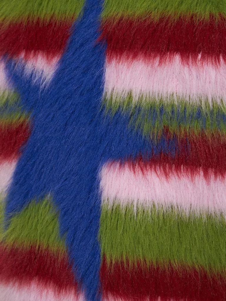 商品Jaded London|Multi Stripe Fuzzy Knit Vest,价格¥354,第3张图片详细描述