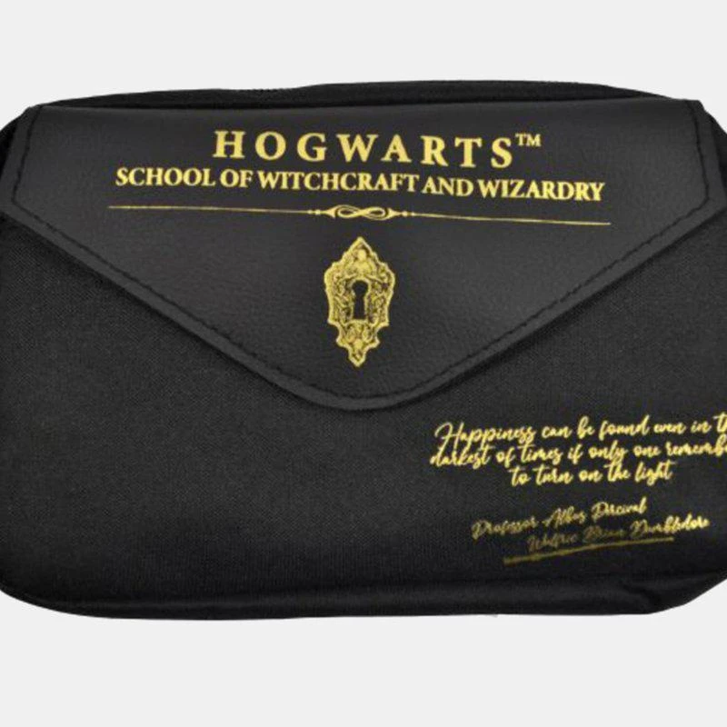 商品Harry Potter|Hogwarts Pencil Case Black/Gold,价格¥140,第1张图片