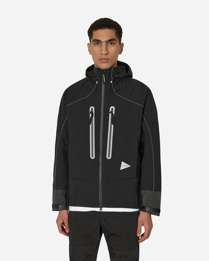 商品And Wander|PERTEX SHIELD Rain Jacket Black,价格¥2938,第1张图片