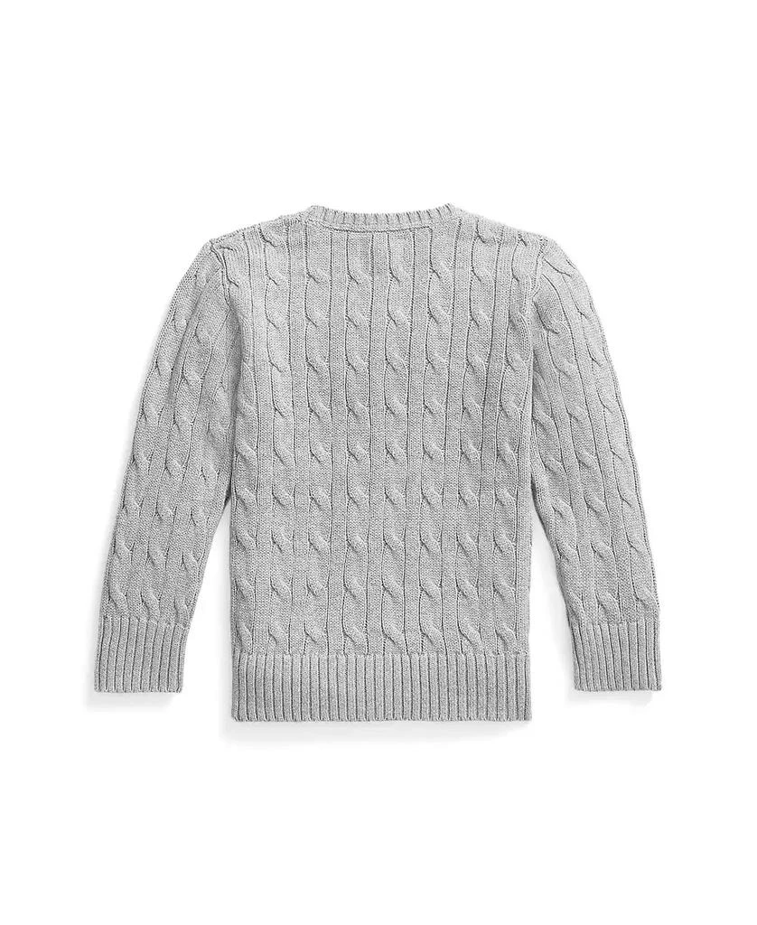 商品Ralph Lauren|Toddler and Little Boys Cable-Knit Cotton Sweater,价格¥487,第5张图片详细描述