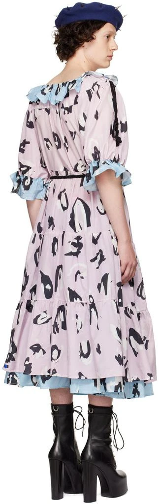 商品Charles Jeffrey Loverboy|Pink Silk Maxi Dress,价格¥2283,第3张图片详细描述