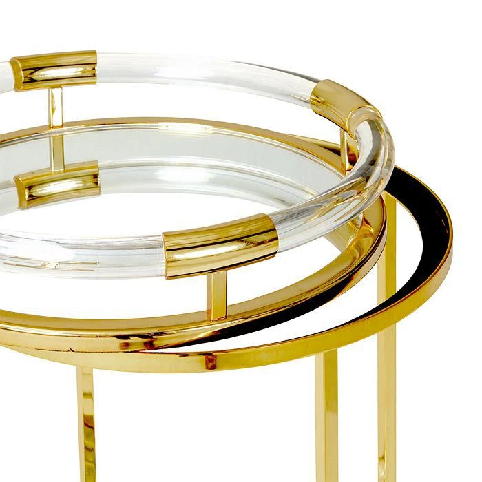 商品Jonathan Adler|Jacques Round Bar Cart,价格¥15805,第5张图片详细描述