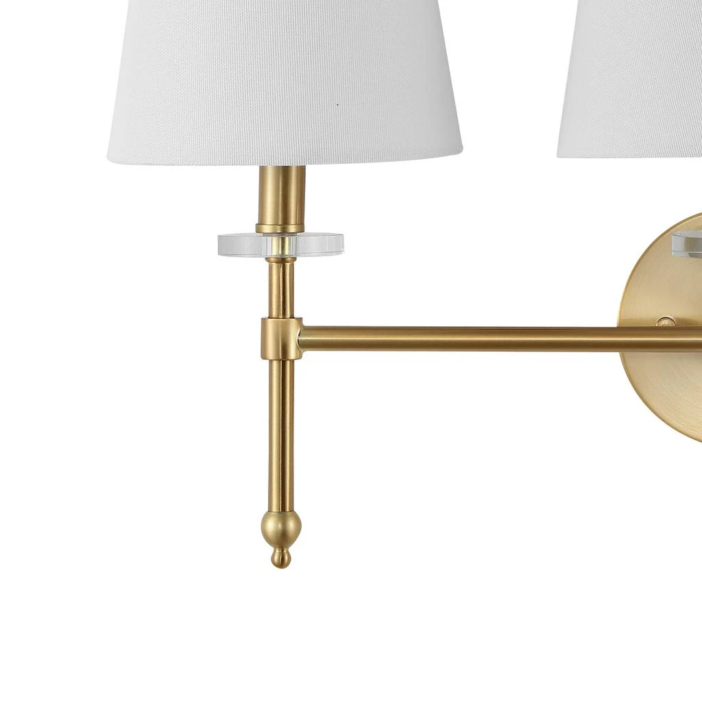 商品JONATHAN Y|Olivia 23" 3-Light Modern Midcentury Iron LED Vanity,价格¥1084,第5张图片详细描述