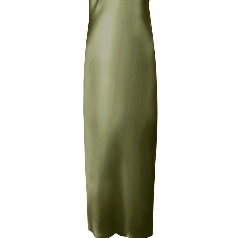 商品KES NYC|Minimal Slip Dress Sage,价格¥2831,第1张图片