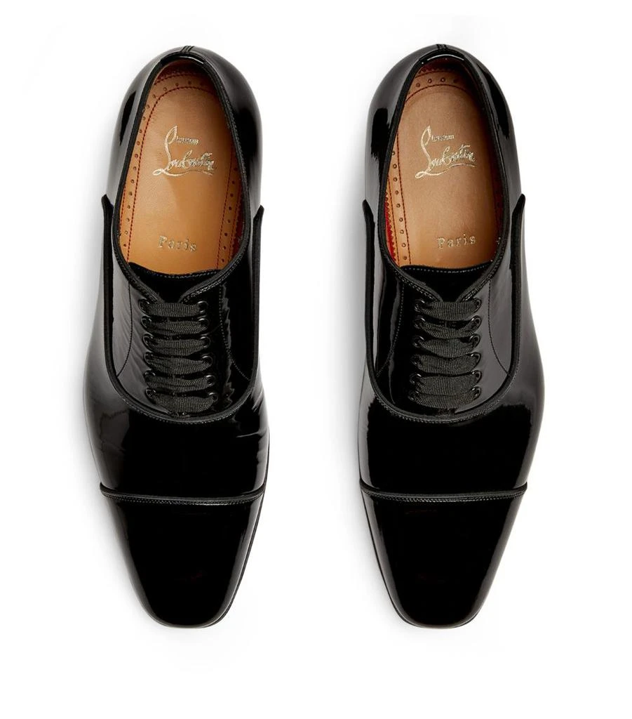 商品Christian Louboutin|Greggo Patent Oxford Shoes,价格¥7593,第3张图片详细描述